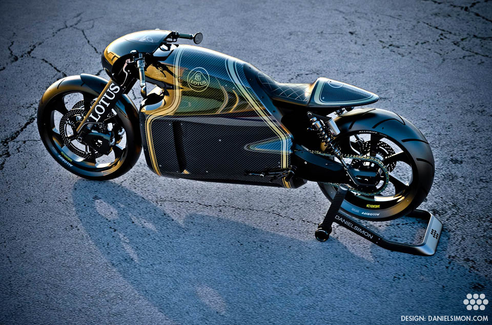 Gorgeous Lotus C-01 Bike Is Half Retro, Half Tron, Full Awesome