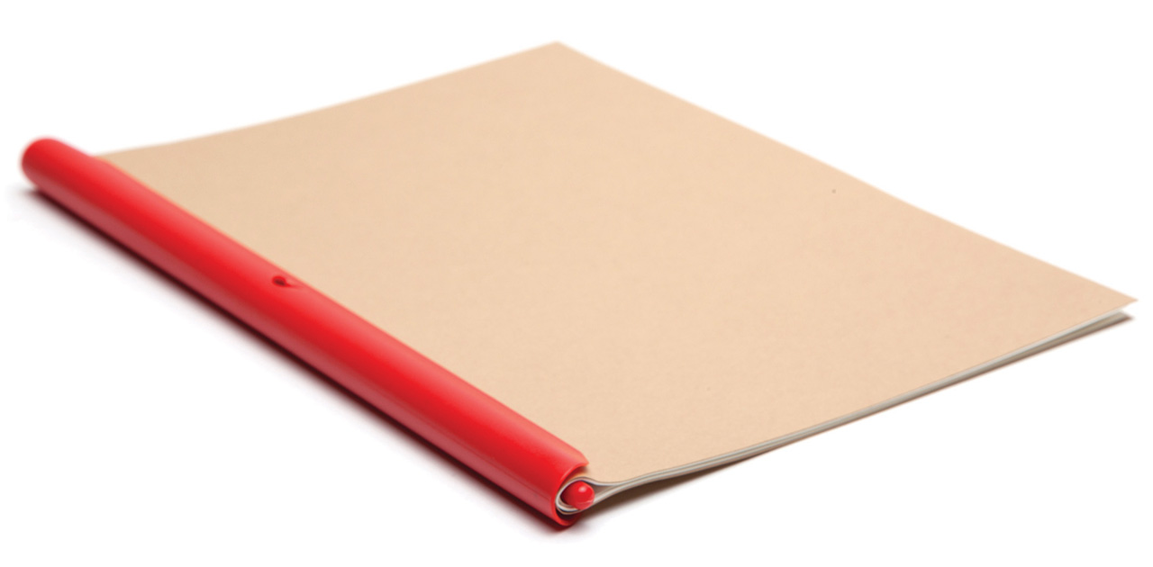 A Clip That Turns Any Stack Of Paper Into A Homemade Notebook