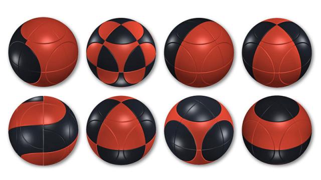 Tackle This 3D-Printed Spherical Rubik’s Cube If You Hate Yourself