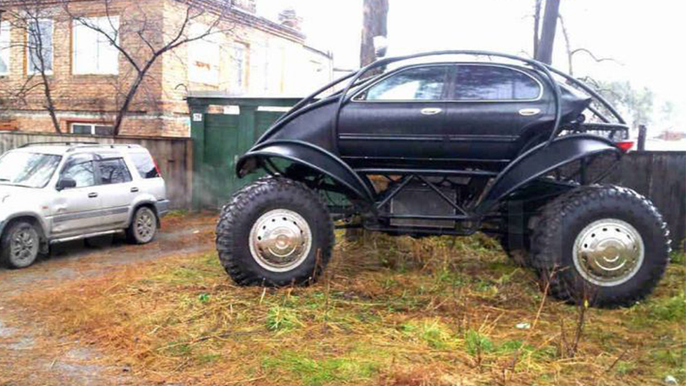 What The Hell Is This Giant Russian Car?
