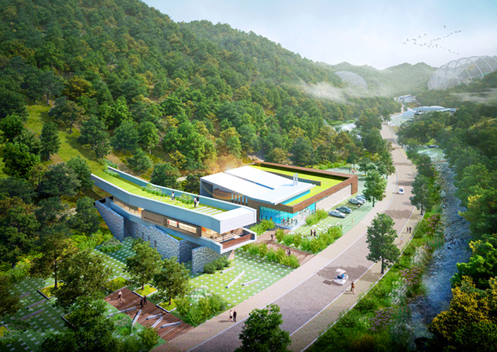 South Korea Is Building A Series Of Biodomes For Endangered Species