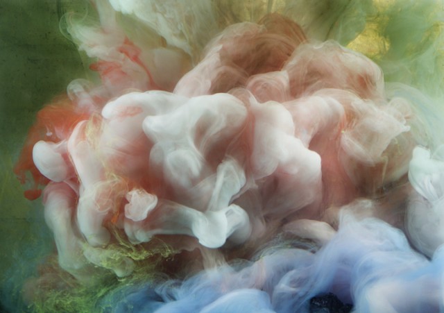 These Rainbow Clouds Made From Pigment In Water Are Stunning