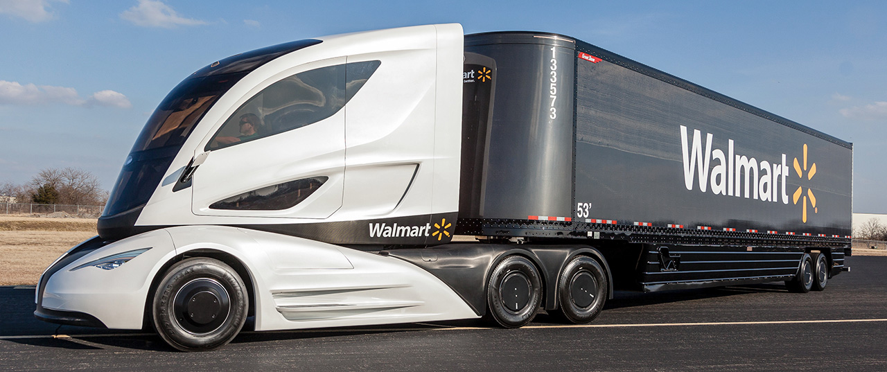 This Futuristic Truck Was Actually Designed By Walmart