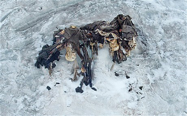Frozen World War I Soldiers Appear In The Alps