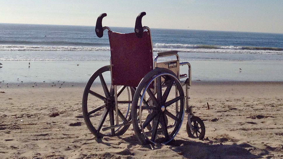 Redesigned Handles Make It Easier To Push And Pull A Wheelchair