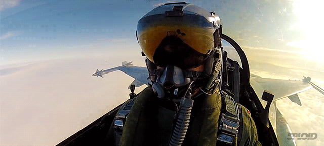 Awesome Video Selfie Of The F-16 Pilot Firing A Missile
