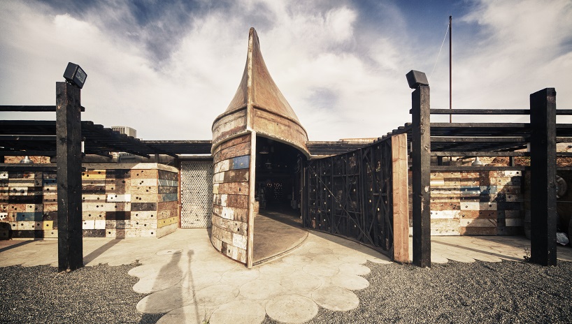 Visit An Incredible Winery Built Out Of Abandoned Boats