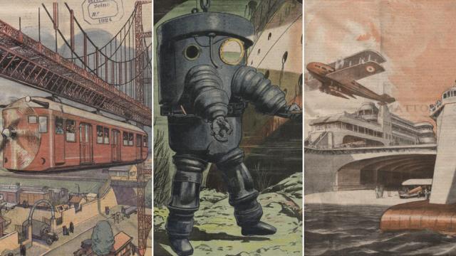 22 Incredible Images Show What The Future Looked Like 100 Years Ago