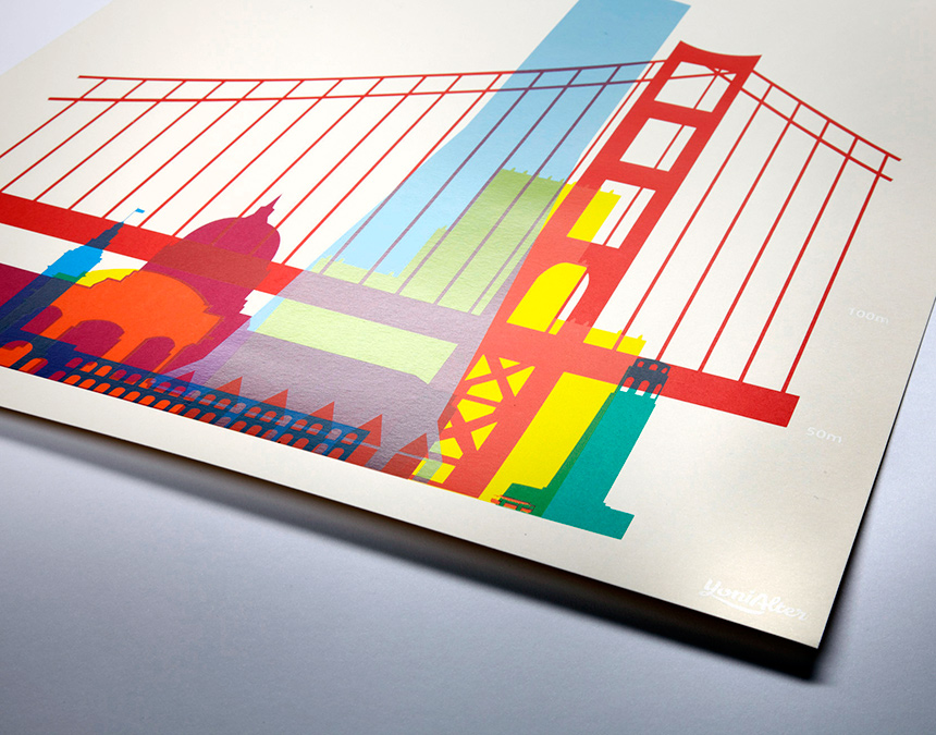 These Gorgeous Screenprints Showcase A City’s Most Famous Structures
