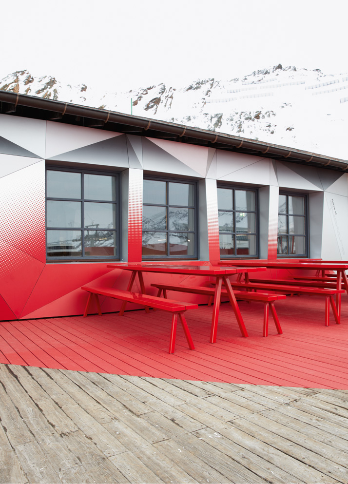This Audi Ski Lodge Is Being Eaten By A Glitch From The Future