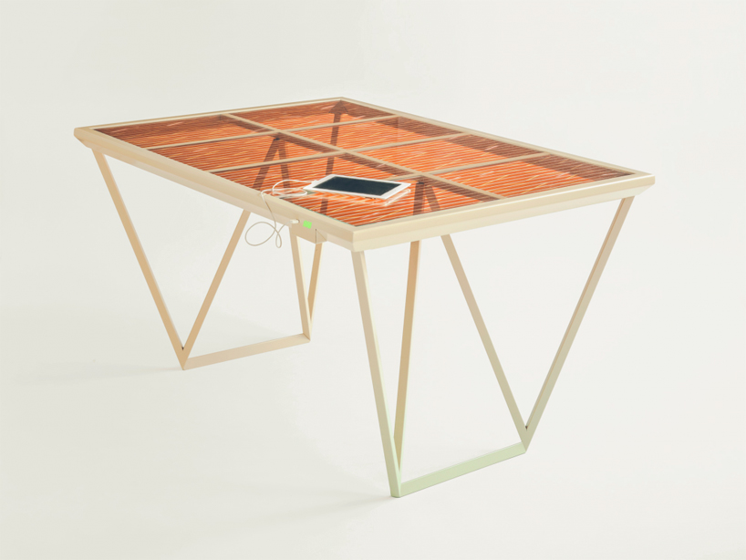 This Table Charges Your Devices By Mimicking Photosynthesis