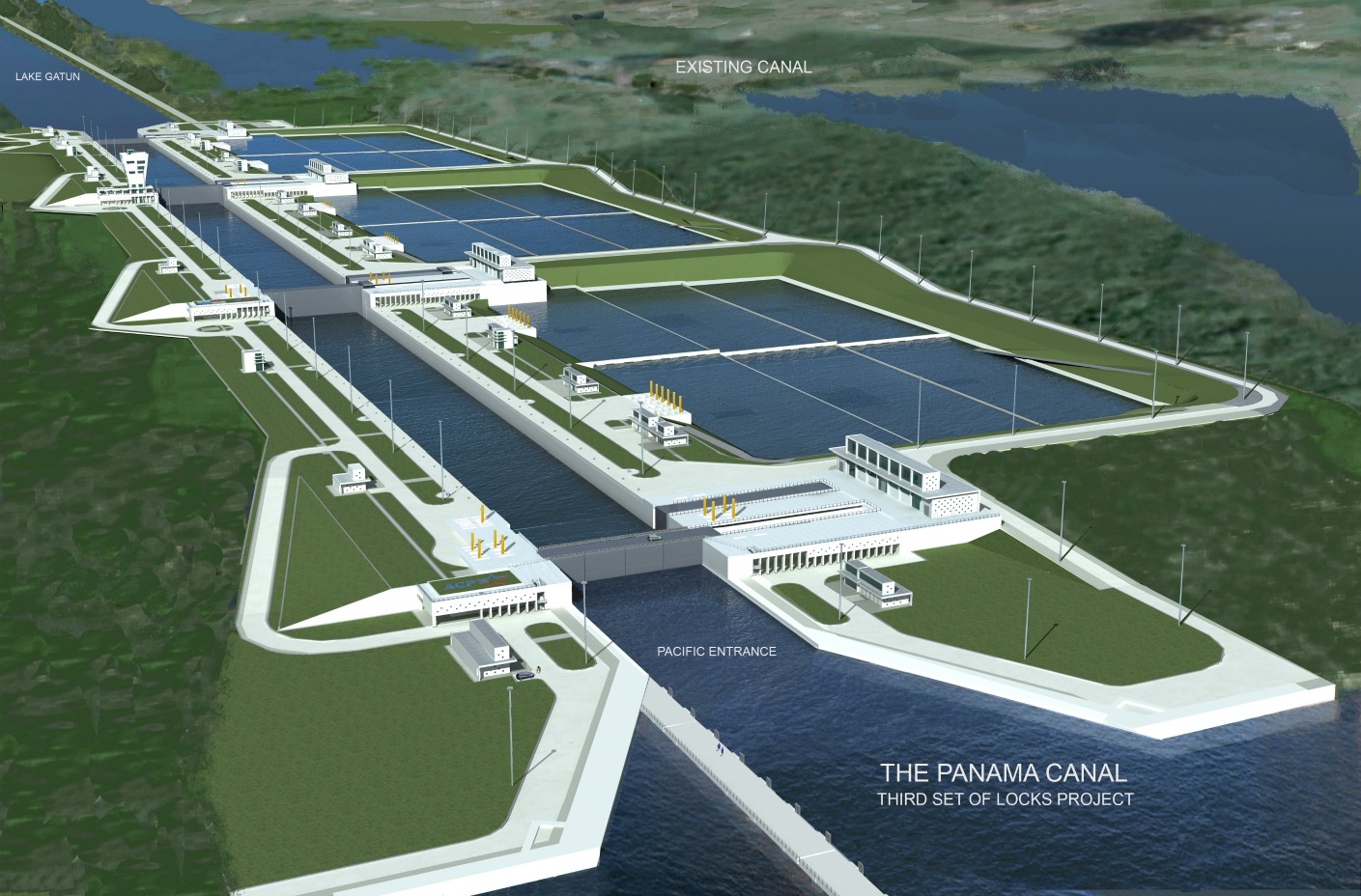 Monster Machines: The Panama Canal’s Newest Gates Are Truly Gargantuan