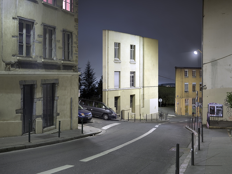 Ghostly Facades With No Buildings Behind Them