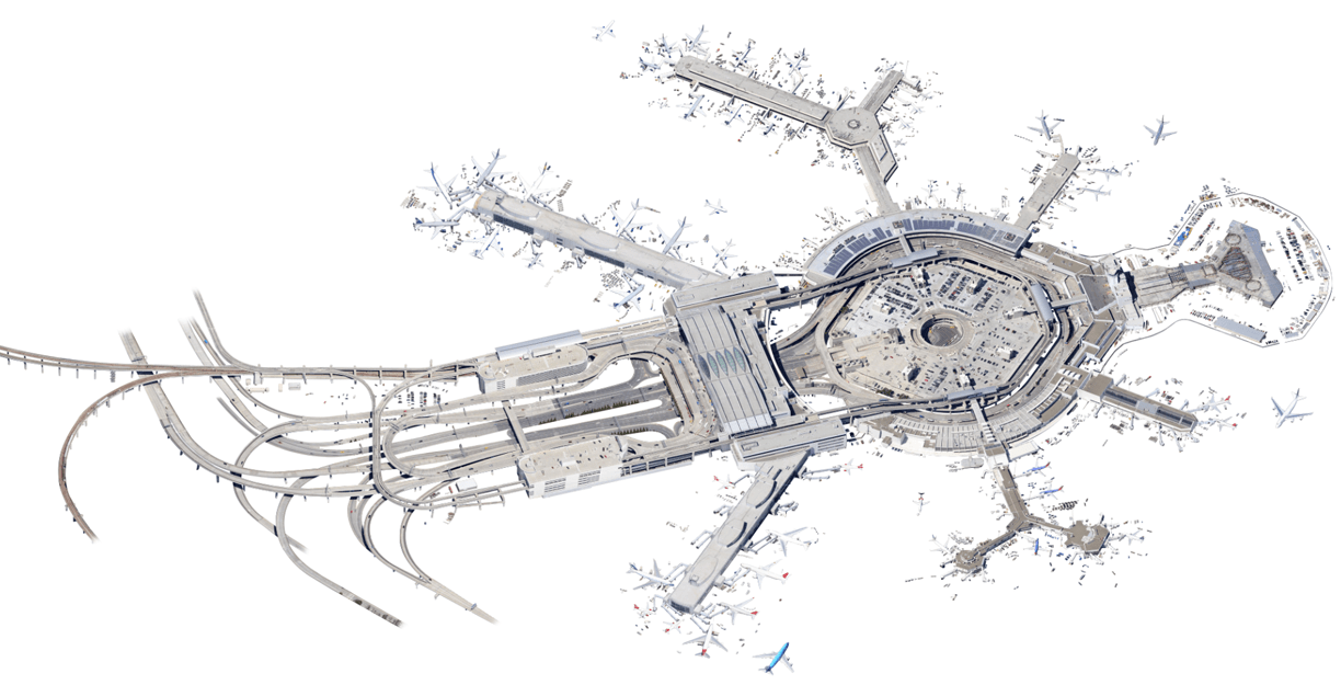 Amazing Satellite Image Cutouts Turn Infrastructure Into Intricate Art