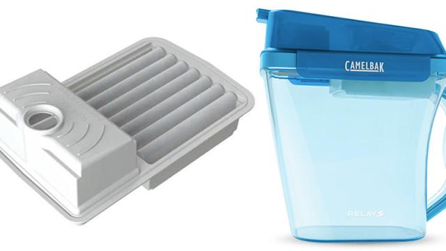 A Pleated Filter Eliminates The Slow Drip Of Purified Water