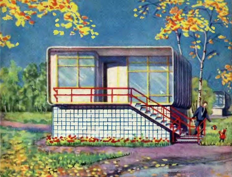 That Time Soviet Russia Built A House Entirely Out Of Plastic