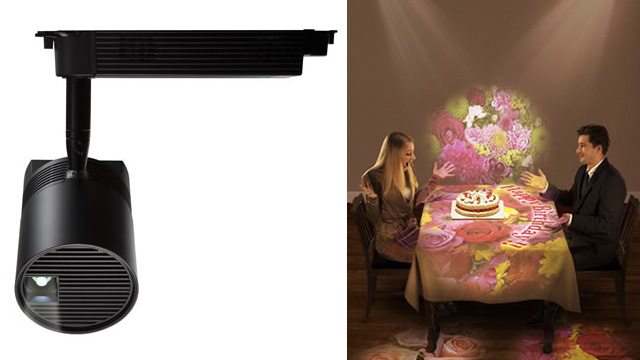 Overhead Laser Lights That Illuminate With Images And Video
