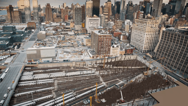 How NYC’s Newest Neighbourhood Will Float Above An Active Train Yard