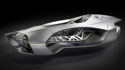 The Genesis Concept Car Gives A Peek At The Sweeping, Sci-fi Future Of Car Design