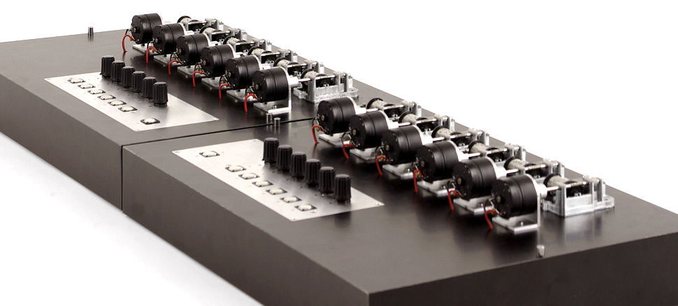 A 12-Track Sequencer That Plays Analogue Music Boxes