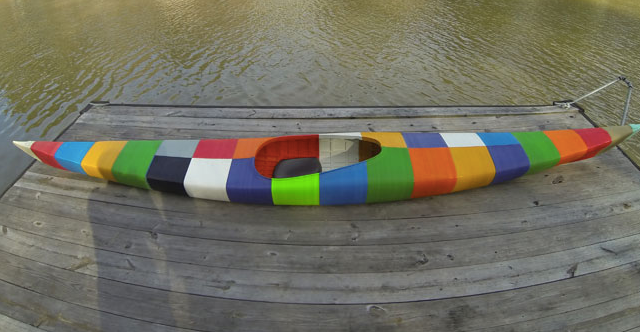 The World’s First 3D-Printed Kayak Is Adorably Colourful