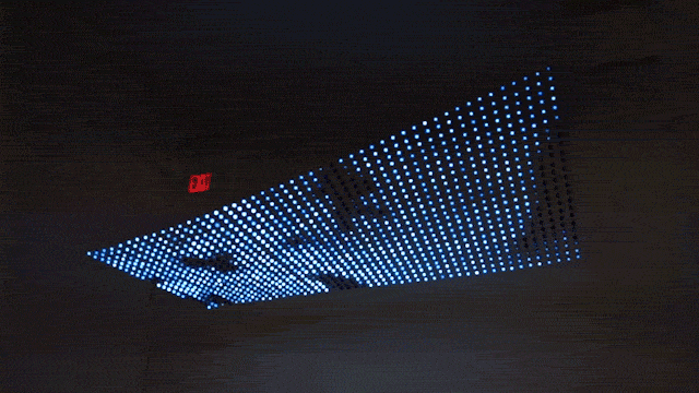 These Dazzling LED Sculptures Are Like Giant Kinetic Lite-Brites