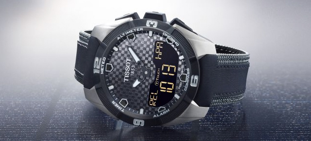 Tissot’s Rugged Touchscreen Watch Uses The Sun To Charge