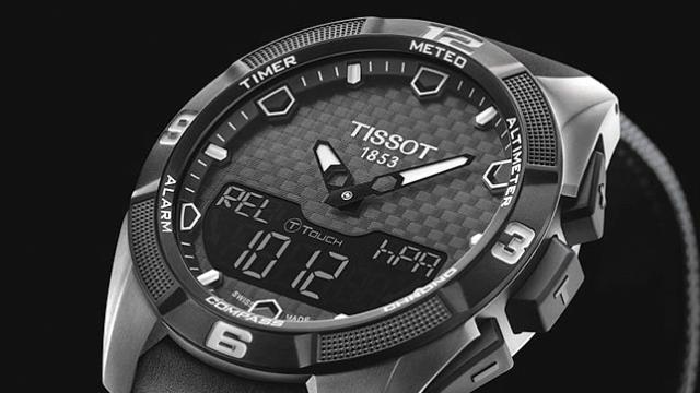 Tissot’s Rugged Touchscreen Watch Uses The Sun To Charge