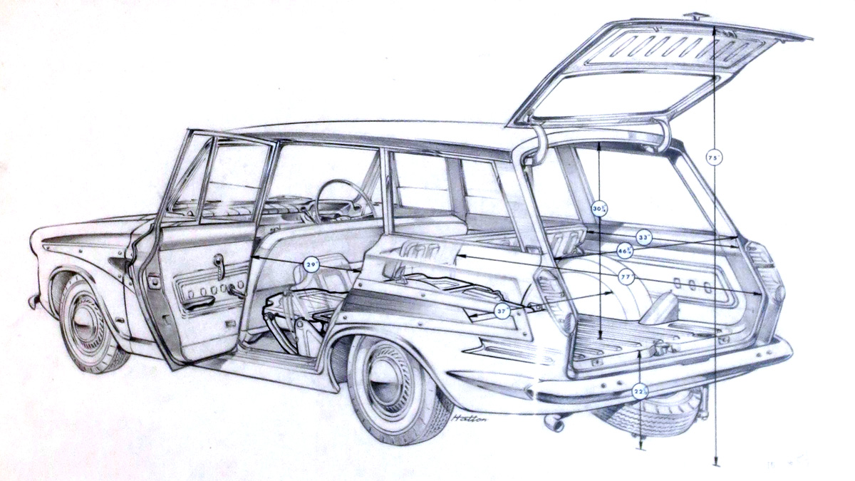 28 Rare Cutaway Illustrations Of Classic Cars