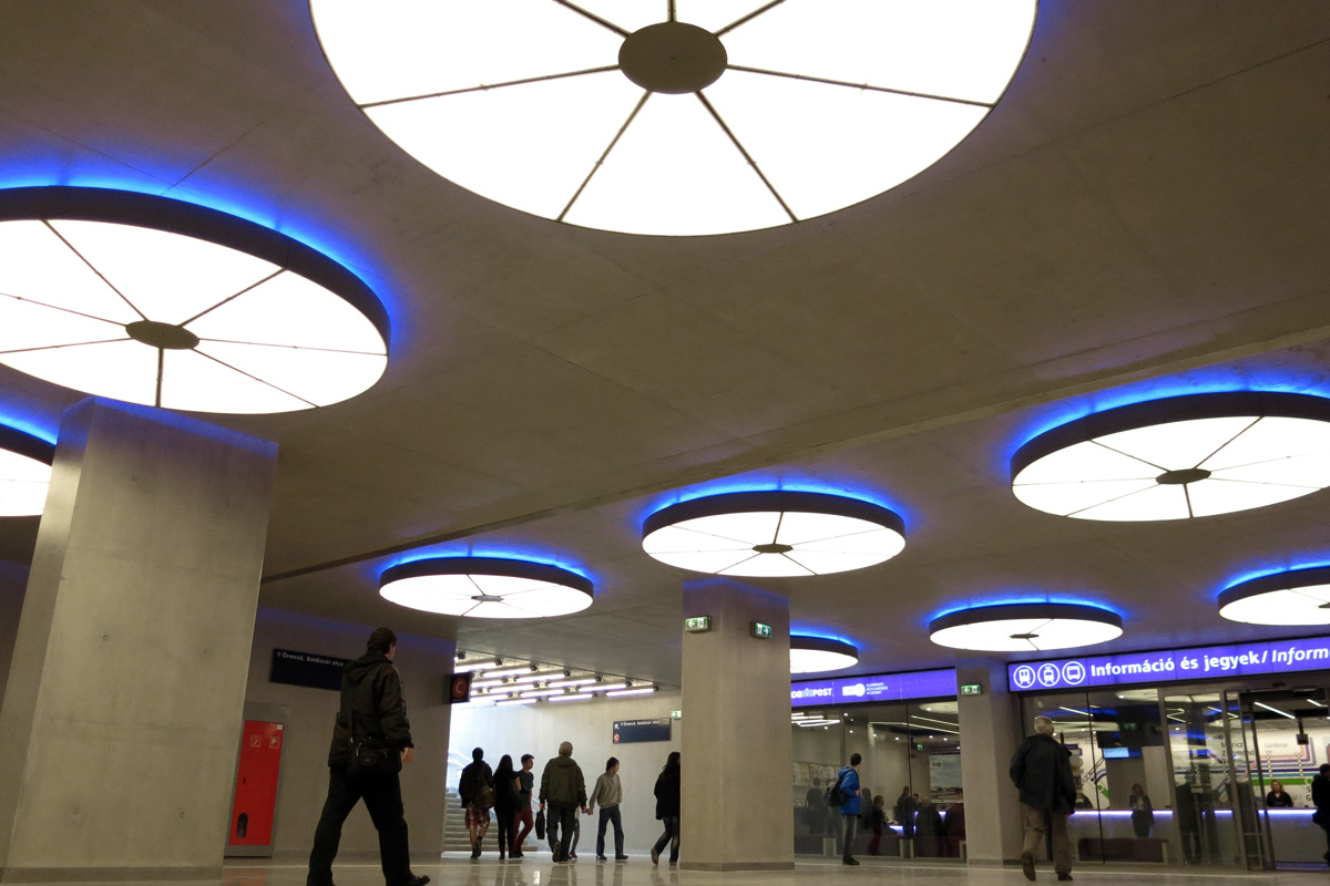 The New Budapest Metro Line Is An Awesome Psychedelic Trip