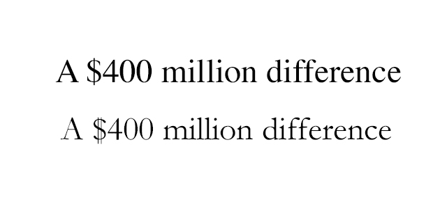 The U.S. Government Would Save $US400 Million If It Just Switched Typefaces