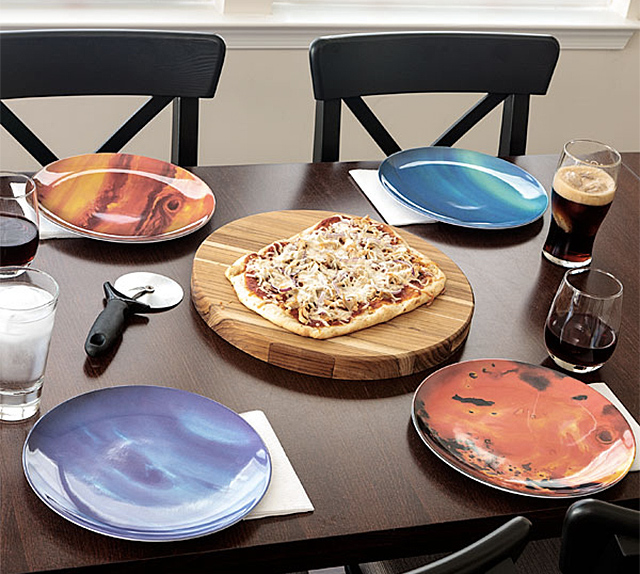 Why Use The Fine China When You Have These Awesome Planetary Plates?