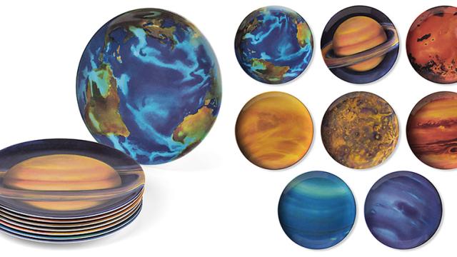 Why Use The Fine China When You Have These Awesome Planetary Plates?