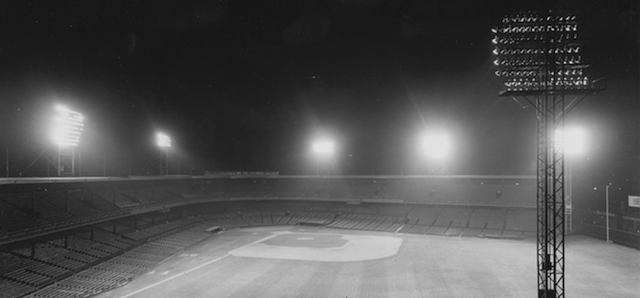 How Baseball’s First Major League Night Got Its Lights