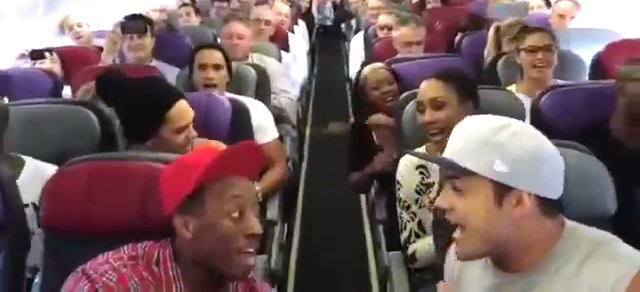 Listen To The Australian Cast Of The Lion King Sing On A Plane