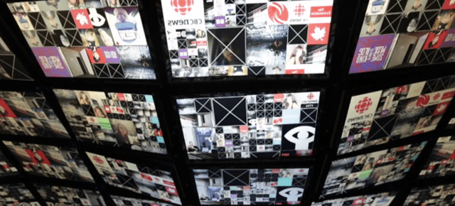 This Real-Time Installation Of Social Media Feeds Is Insane