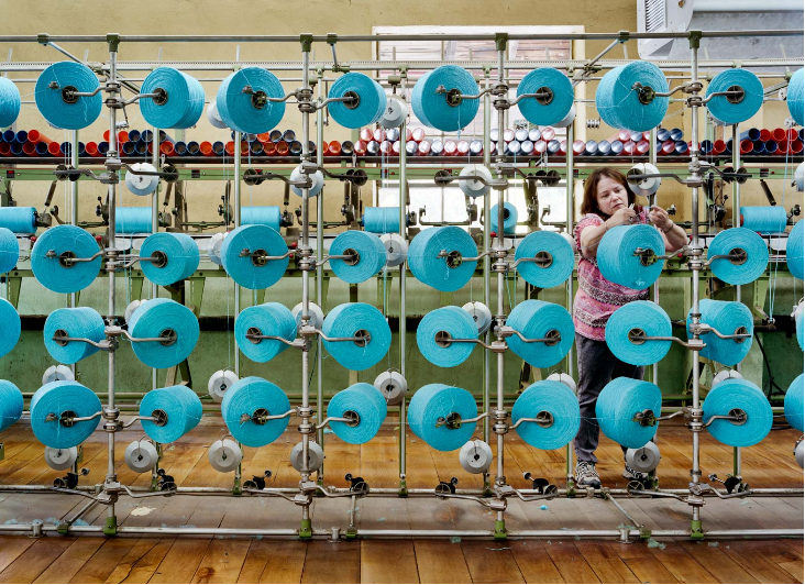 Inside The Colourful Chaos Of Ageing Textile Mills