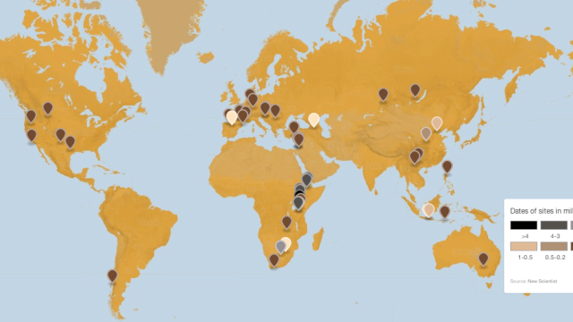 How Our Early Ancestors Spread Far And Wide, Mapped