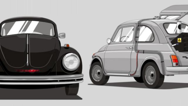 These Would Be The Vehicles Of Famous Heroes If They Were On A Budget