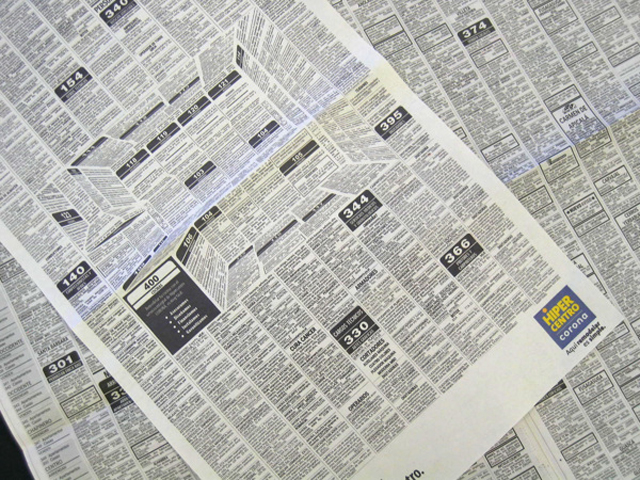 This Clever Newspaper Ad Hides A 3D Kitchen In The Classifieds