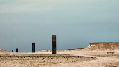 These Mysterious Desert Monoliths Are Actually Richard Serra Sculptures