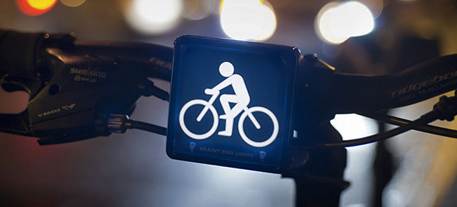 Symbolic Bike Lights Make Cyclists More Visible To Traffic