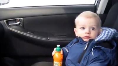 Adorable Baby Freaking Out About A Car Wash Is How We Should All Feel