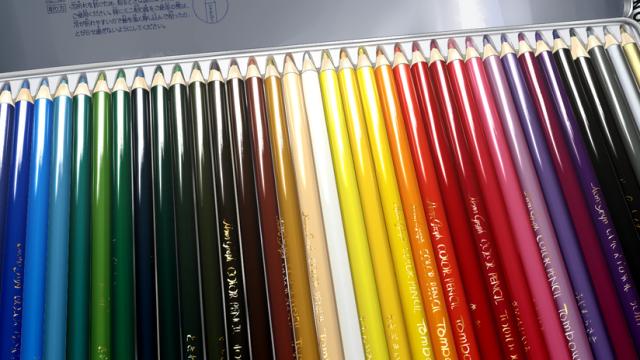 These Colour Pencils Are Actually A Colour Drawing