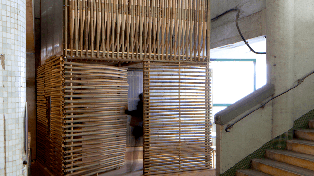 These Bamboo Micro-Homes Would Turn Abandoned Buildings Into Villages