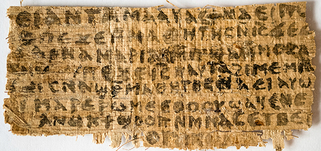 Scientists: Ancient Papyrus That Says Jesus Was Married Is Authentic