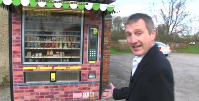 Single Vending Machine Replaces Last Shop In English Town