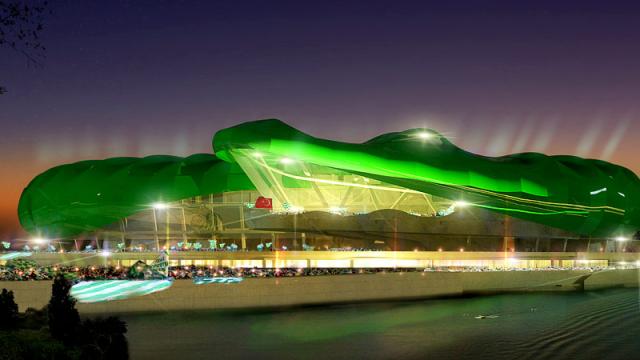 Finally, A Stadium Shaped Like A Crocodile