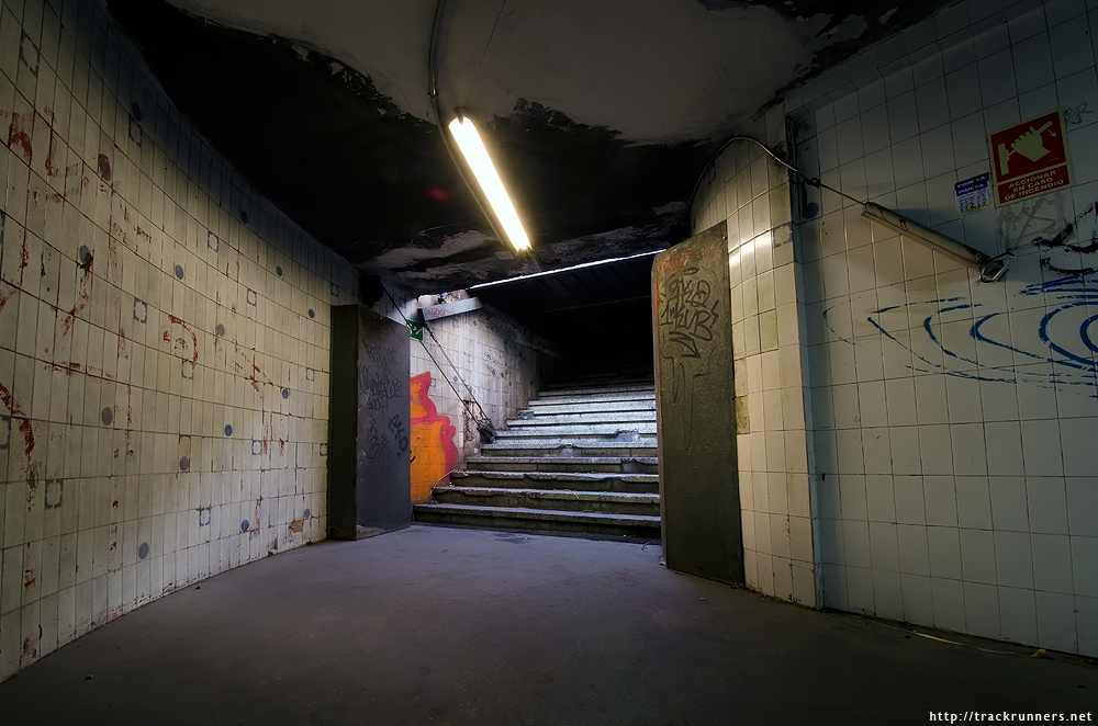 Lost In A Maze Of Abandoned Stations Beneath The Streets Of Barcelona