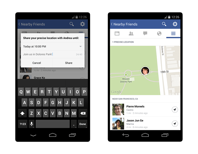 Facebook Adds ‘Nearby Friends’ To Show You Where Everyone’s At